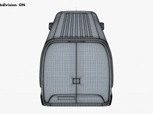 generic commercial cargo van v 1 3D मॉडल