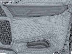 generic commercial cargo van v 1 3D मॉडल