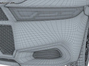 generic commercial cargo van v 1 3D Model