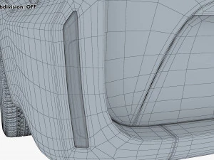 generic commercial cargo van v 1 3D Model