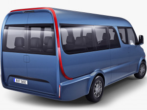 Generic passenger van v 1 3D Модель