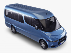 Generic passenger van v 1 3D Модель