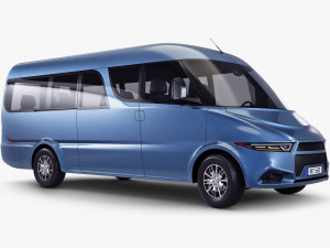 Generic passenger van v 1 3D Модель
