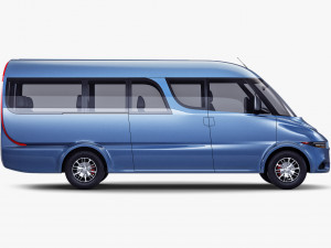 Generic passenger van v 1 3D Модель