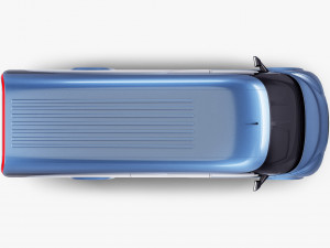 Generic passenger van v 1 3D Модель