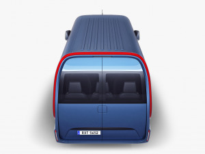 Generic passenger van v 1 3D Модель