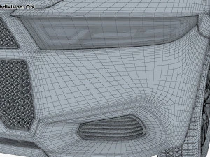 Generic passenger van v 1 3D Model