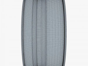 car rim wheel 18 silver gen 1 3D Model