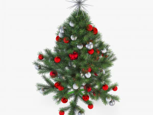 christmas tree 150cm v 1 3D Model