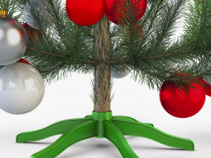 christmas tree 150cm v 1 3D Model
