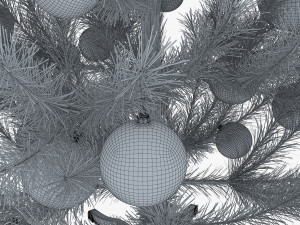 christmas tree 150cm v 1 3Dモデル