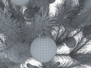 christmas tree 150cm v 1 3Dモデル