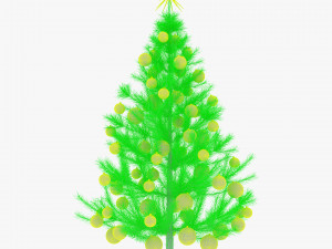 christmas tree 150cm v 1 3Dモデル