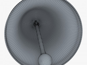 gold hand bell v 1 Model 3D