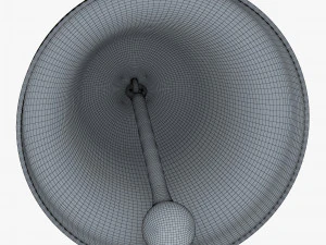 gold hand bell v 1 3D Model