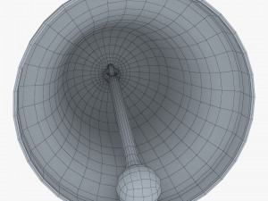 gold hand bell v 1 Model 3D
