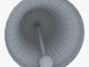 gold hand bell v 1 3D Model