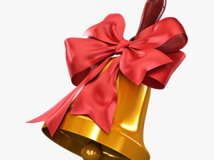christmas bell v 1 3D Model