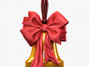 christmas bell v 1 3D Model