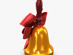 christmas bell v 1 3D Model