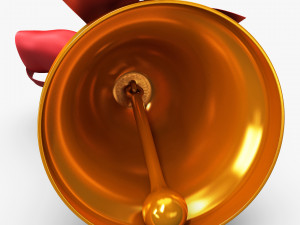 christmas bell v 1 3D 模型