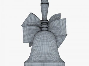 christmas bell v 1 3D Model