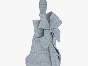 christmas bell v 1 3D Model