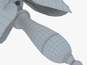 christmas bell v 1 3D Model