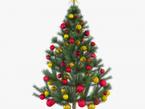 christmas tree 150cm v 2 3D Model