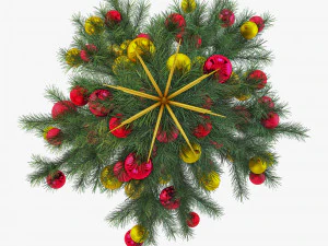 albero di natale 150 cm v 2 Modello 3D