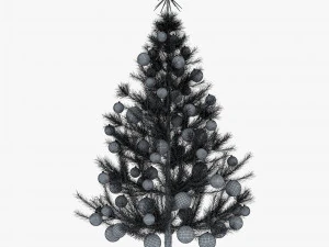 albero di natale 150 cm v 2 Modello 3D