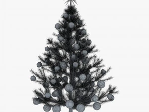 albero di natale 150 cm v 2 Modello 3D