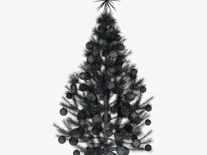 albero di natale 150 cm v 2 Modello 3D