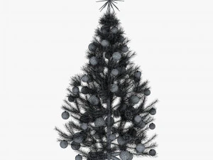albero di natale 150 cm v 2 Modello 3D
