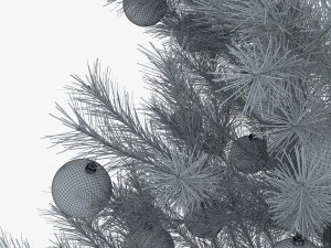 albero di natale 150 cm v 2 Modello 3D