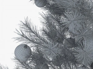 albero di natale 150 cm v 2 Modello 3D