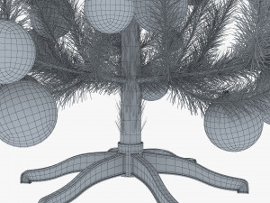 christmas tree 150cm v 2 3D Model