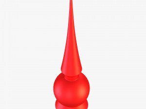 cartoon christmas tree v 1 Modelo 3D
