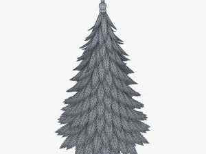 cartoon christmas tree v 1 3D Model