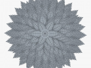 cartoon christmas tree v 1 Modelo 3D