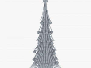 christmas tree paper v 1 Modelo 3D