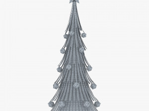 christmas tree paper v 1 Modelo 3D