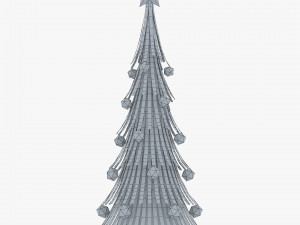 christmas tree paper v 1 Modelo 3D