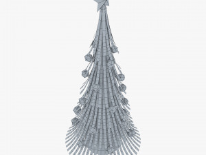 christmas tree paper v 1 Modelo 3D