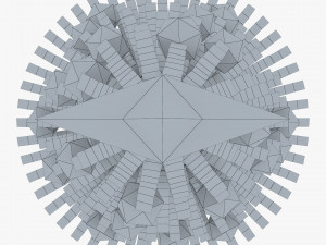 christmas tree paper v 1 Modelo 3D