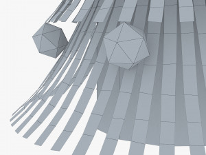 christmas tree paper v 1 Modelo 3D