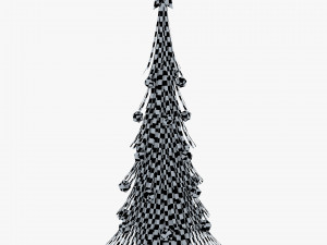 christmas tree paper v 1 Modelo 3D