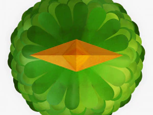 carta per albero di natale v 2 Modello 3D