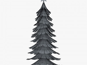 christmas tree paper v 2 Model 3D