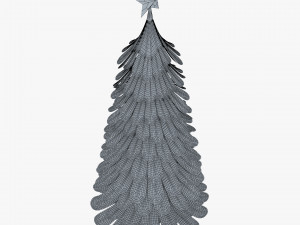 christmas tree paper v 2 Model 3D
